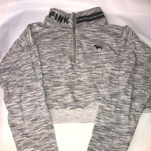 Woman’s Pink Cropped Sweatshirt